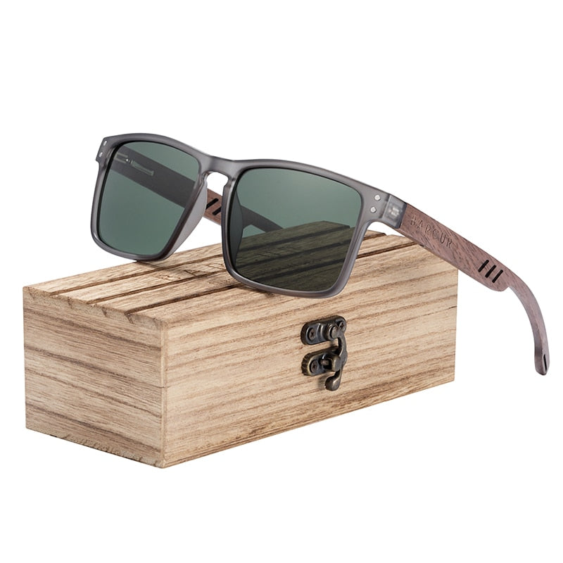 Calanovella Sunglasses Brand Designer Natural Walnut Wood Sun Glasses
