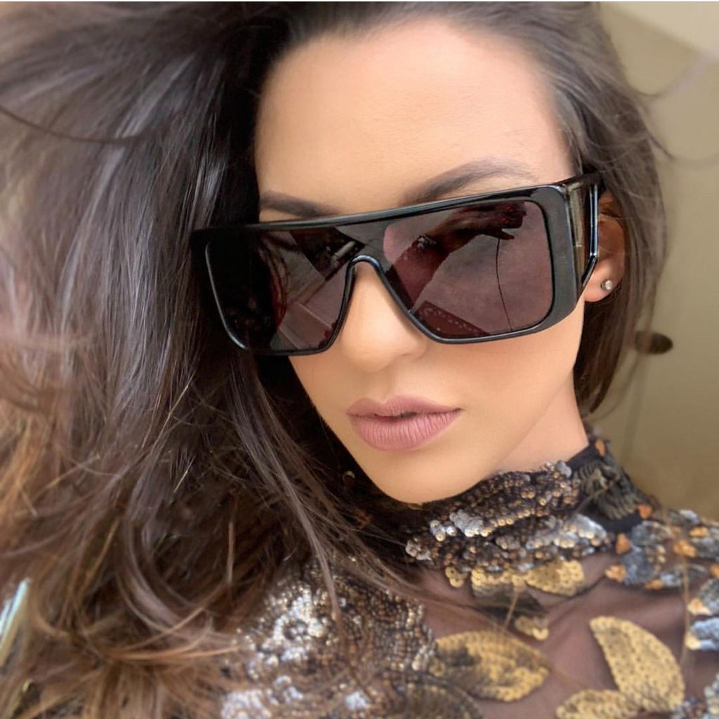 Calanovella Oversized Square Sunglasses Designer Men Women Stylish