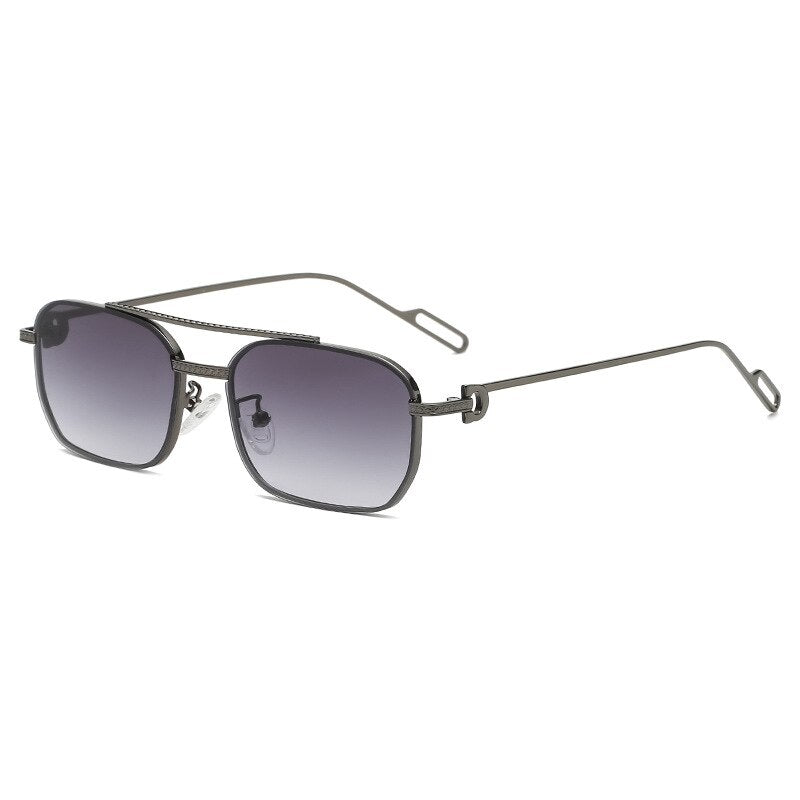 Calanovella New Steampunk Mirror Sunglasses For Men Women Unisex Rectangular Sun Glasses Vintage Punk Colorful Shades UV400