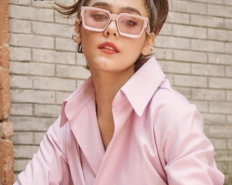 Calanovella Retro Steampunk Square Sunglasses For Men Women Unisex Classic Trendy Sun Glasses UV400