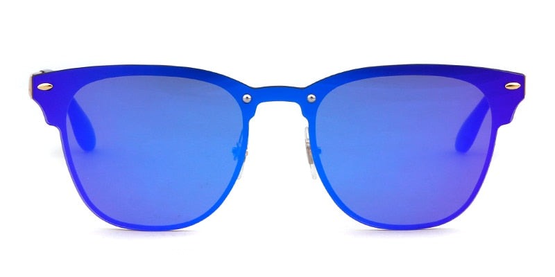 Calanovella Round Cat Eye Rose Gold Sunglasses Women Trendy Rivet Rice Grain Mirror Shades UV400