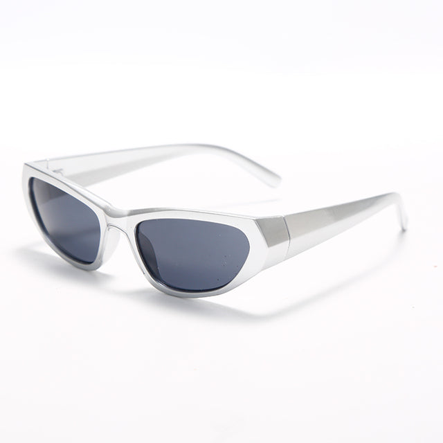 Calanovella Sporty Cat Eye Rectangle Windproof Polarized Sunglasses UV400