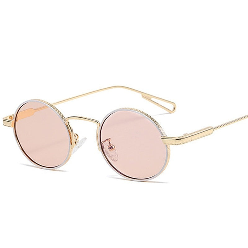 Calanovella Retro Metal Oval Sunglasses Polarized Men Women Fashion