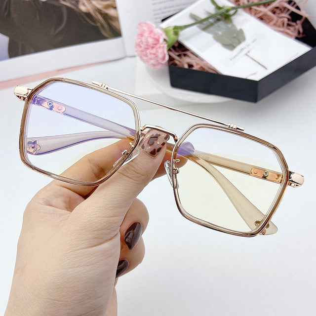 Anti-blue Light Optical Glasses Frames Women Luxury Brand Glasses