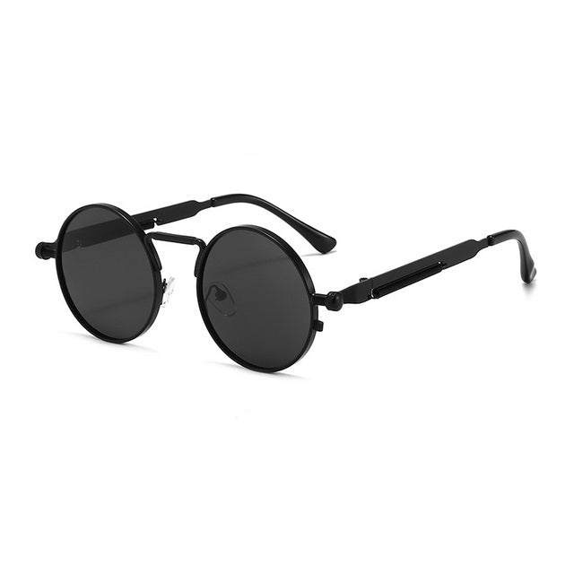 Calanovella Cool Round Retro Spring Punk Sunglasses Fashion Oval