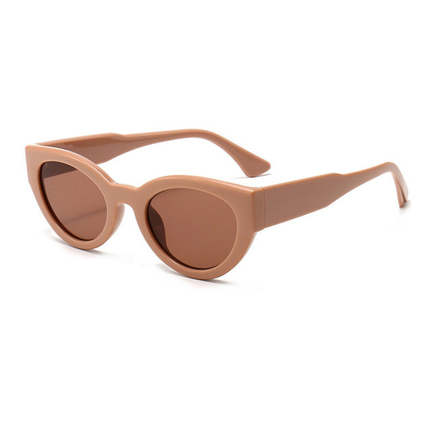 Calanovella Retro Cat Eye Men Women Sunglasses Fashion Jelly Green