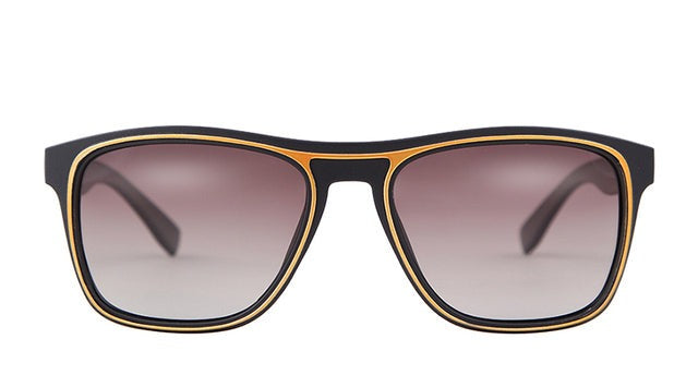 Calanovella Retro Square Sunglasses Polarized Men Women Brand Designer Sun Glasses Mens Womens High Quality Black Brown UV Shades UV400