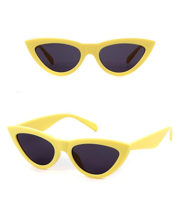 Calanovella Trendy Retro Cool Triangle Sunglasses