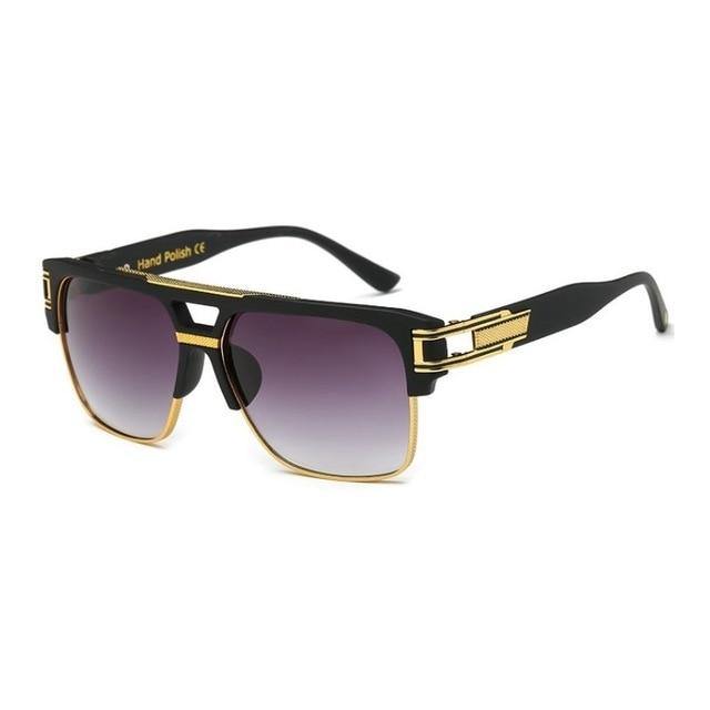 Calanovella Classic Luxury Square Sunglasses Men Women Fashion Brand Sun Glasses Retro Vintage Designer Shades - Calanovella.com