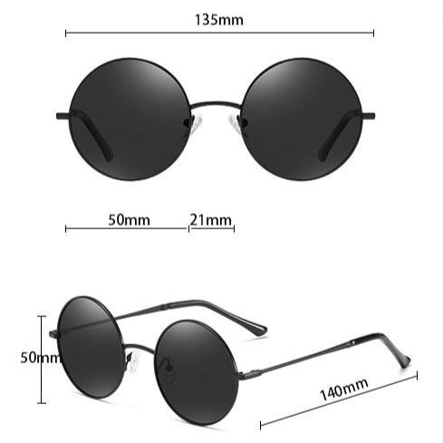 Calanovella Steampunk Round Sunglasses Stylish Oval Round Steampunk Sunglasses Cool Oval Round Circular Vintage Eighties Retro 2020 for Men Women black,silver black,gold black,blue,pink 34.99 USD