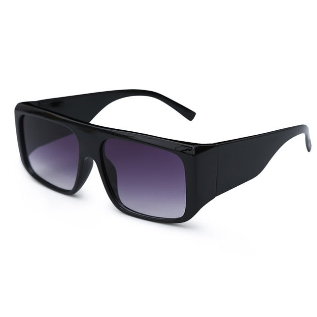 Calanovella Stylish Square Wide Arm Sunglasses for Women Eyewear New Brand Design Oversized Fashion Sun Glasses UV400