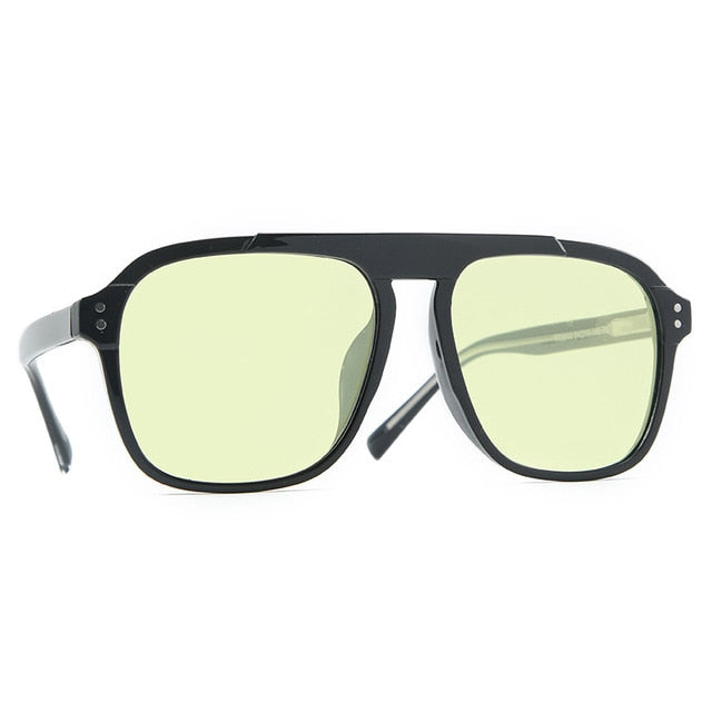 Calanovella Stylish Retro Square TR90 Polarized Sunglasses UV400