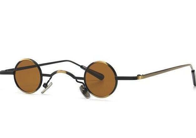 Calanovella Steampunk Round Sunglasses Cool Oval Round Steampunk Sunglasses for Men Women 2020 Stylish Small Punk Frames Small Punk Lenses Granny Sun Glasses Trendy Men’s Women’s Oval Round Vintage Metal Frame Eighties Retro Eyewear UV400 black,gold black,brown,red,blue,green,yellow,gray 34.99 USD