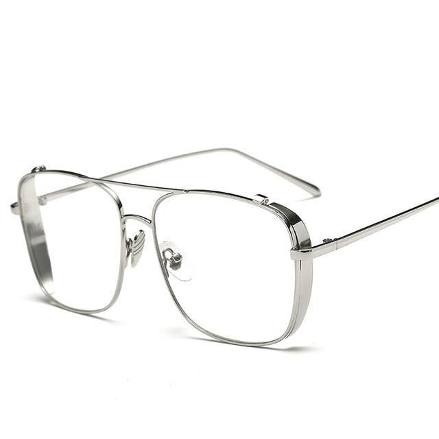 Calanovella Fashion Oversized Glasses Frame Men Women New Eighties