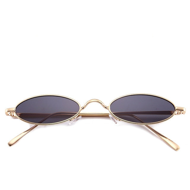 Calanovella Cool Small Oval Steampunk Sunglasses