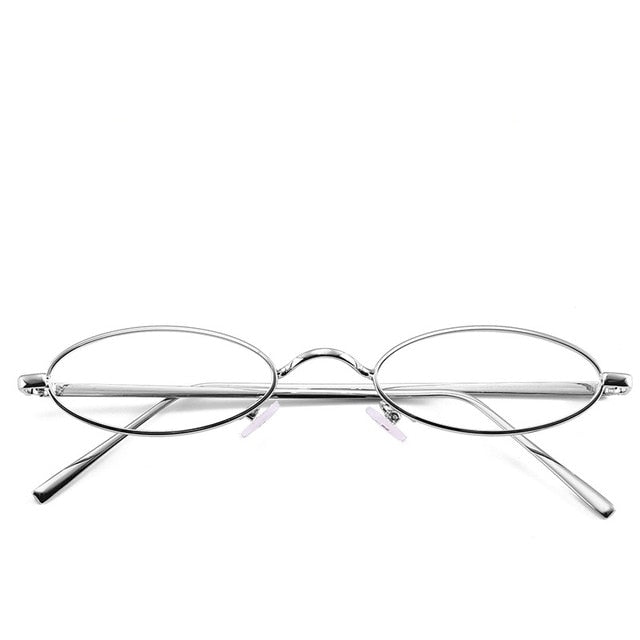 Calanovella Cool Small Oval Steampunk Sunglasses