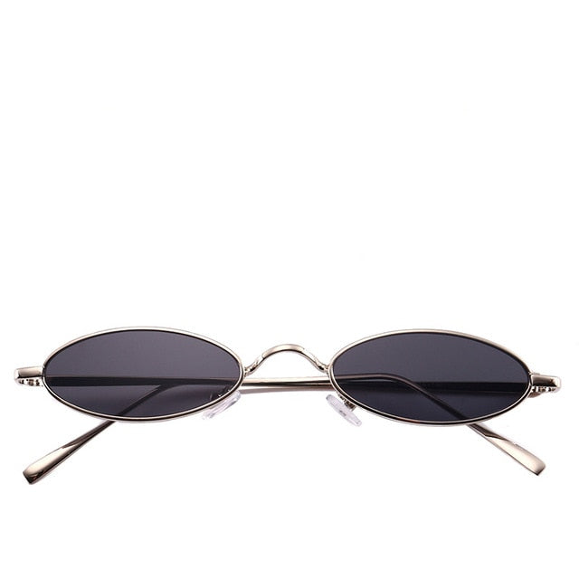 Calanovella Cool Small Oval Steampunk Sunglasses