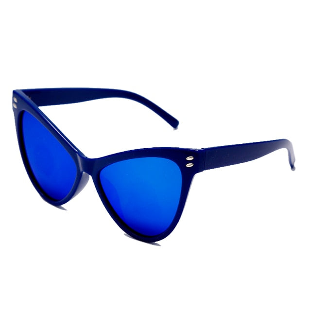 Calanovella Oversized Fashion Cat Eye Sunglasses Designer Triangle