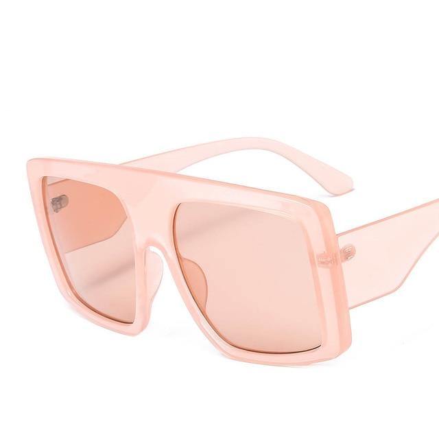 Calanovella Oversized Shades Square Sunglasses Big Frame Trendy Eyewear UV400 - Calanovella.com