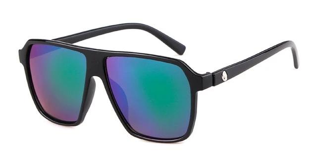 Calanovella Womens Sunglasses Leopard Frame Flat Top Brand Design