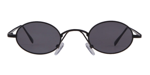 Calanovella Retro Tiny Slim Sunglasses Designer 90s Skinny Small Oval