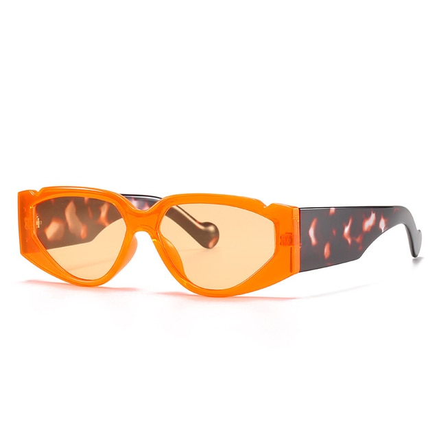 Calanovella Vintage Cat Eye Sunglasses Designer Oval Leopard Tortoise