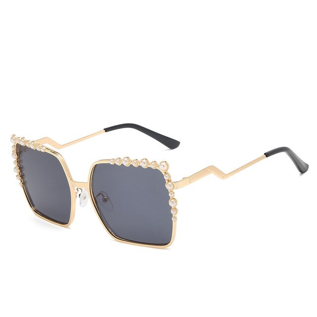 Calanovella Women Sunglasses Handmade Pearl Fashion UV400