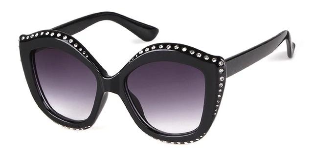 Calanovella Stylish Crystal New Women's Sunglasses