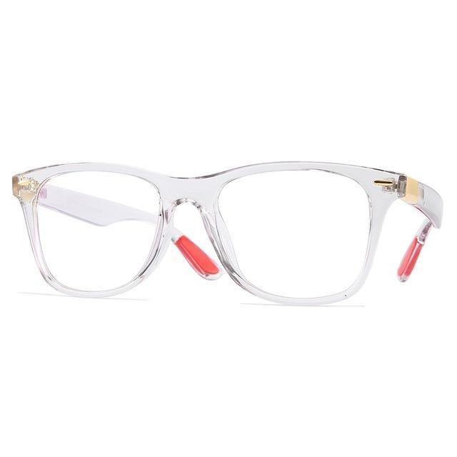 Calanovella Anti Blue Light Blocking Glasses for Men Women Fashionable Vintage Light Square Frame Computer Gaming Glasses - Calanovella.com