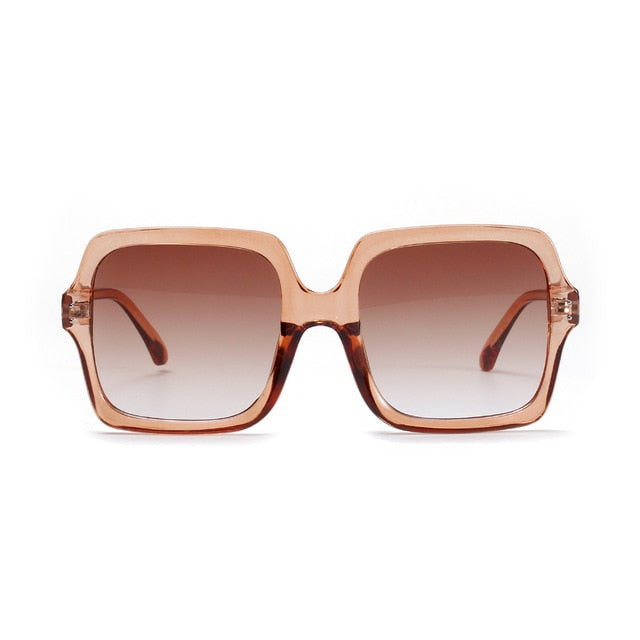 Calanovella Vintage Trendy Wide Oversized Sunglasses Women Retro