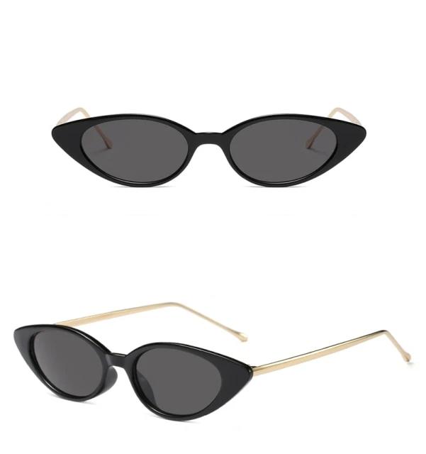 Calanovella Cool Small Oval Cat Eye Sunglasses