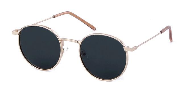 Calanovella Round Sunglasses Stylish Round Sunglasses Classic 90s Oval Round Circle Frame Vintage Retro 2020 Polarized UV400 for Men Women black gray,silver gray,gold blue,silver purple,gold dark green G15 39.99 USD