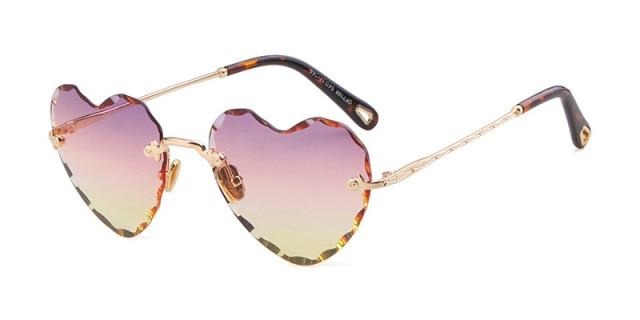 CALANOVELLA LOVE HEART SHAPED SUNGLASSES