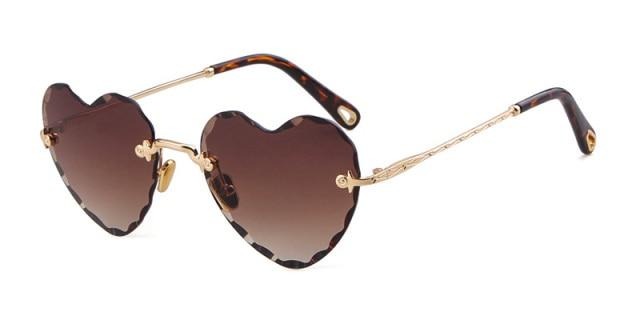 CALANOVELLA LOVE HEART SHAPED SUNGLASSES