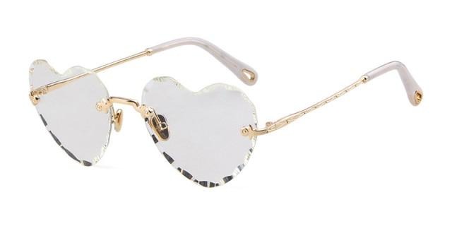 CALANOVELLA LOVE HEART SHAPED SUNGLASSES