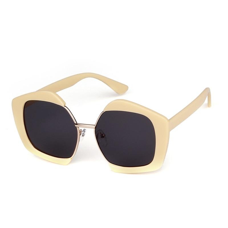 Calanovella Polygon Pentagon Sunglasses Vintage Retro Sun Glasses