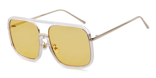Calanovella Oversized Square Sunglasses Women Brand Designer Fashion