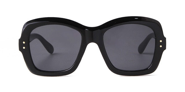 Calanovella Vintage Oversized Fashion Sunglasses Women Retro Brand