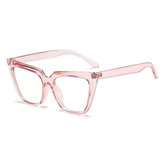 Calanovella Retro Cat Eye Sunglasses Designer Leopard Cateye Frame