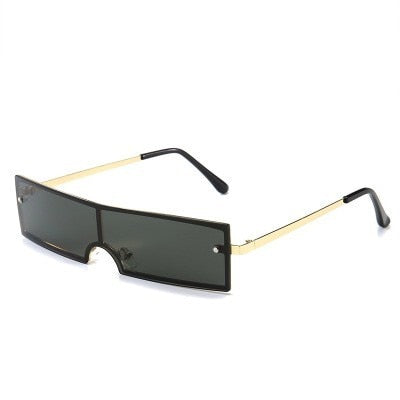 Calanovella Sunglasses Men Women New Fashion Small Rectangle