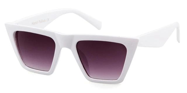 Calanovella Cool Flat Top Square Cat Eye Sunglasses