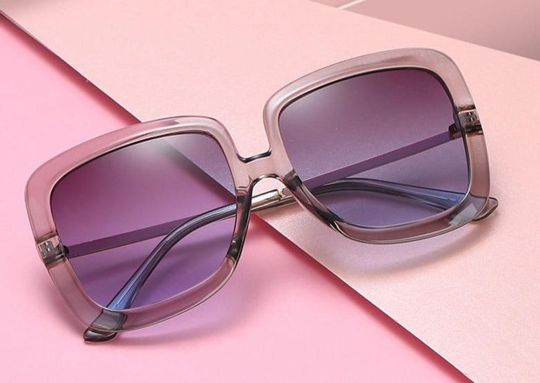 Calanovella Oversized Tortoiseshell Sunglasses Designer Fashion