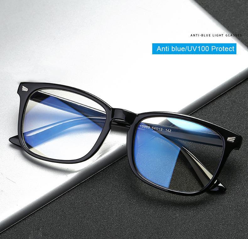 Calanovella Fashion Anti Blue Light Blocking Glasses Rectangle Stylish Computer Eyeglasses - Calanovella.com