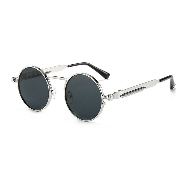 Calanovella Cool Round Fashion Punk Sunglasses UV400