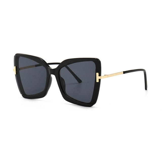 Calanovella Oversized Square Butterfly Sunglasses Designer Fashion