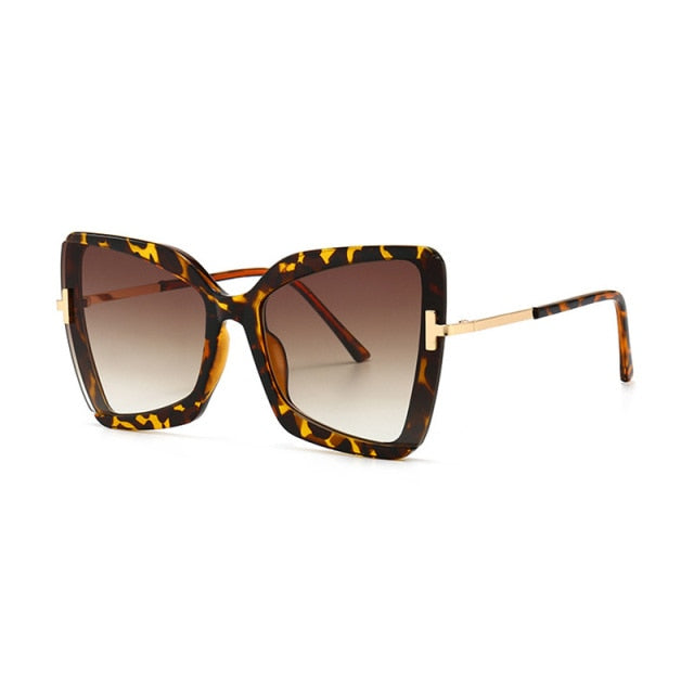 Calanovella Oversized Square Butterfly Sunglasses Designer Fashion