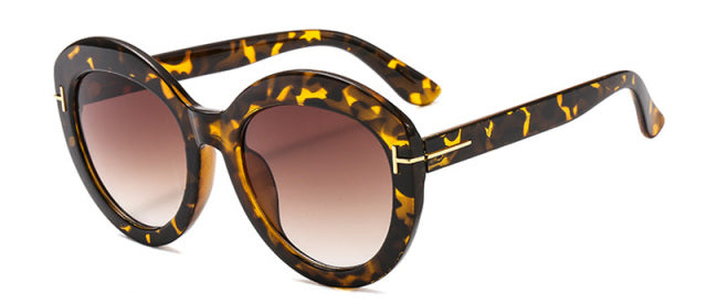 Calanovella Retro Women Round Sun Glasses Brand Designer Fashion