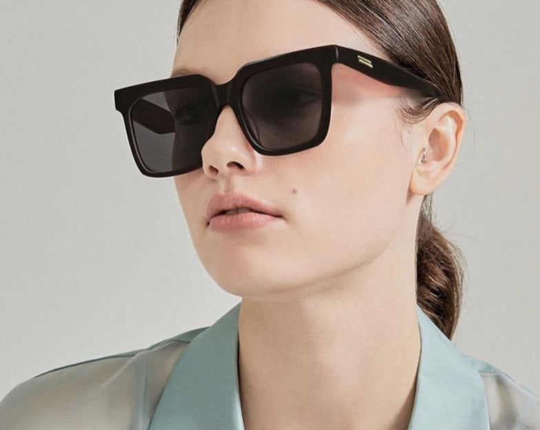 Calanovella Square Fashion Oversized Sunglasses Women Brand Design