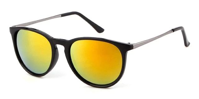 Calanovella Round Sunglasses Men Women Brand Designer Classic Vintage Tortoiseshell Frame Sun Glasses