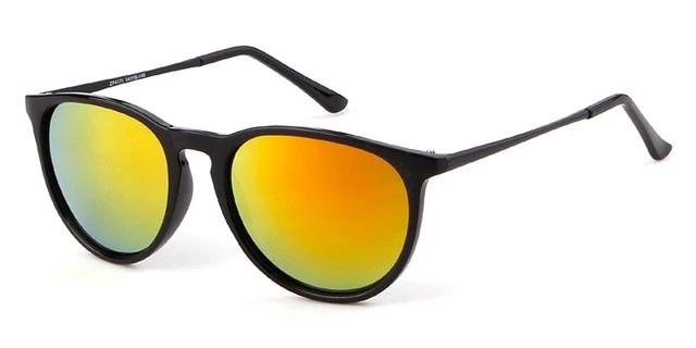 Calanovella Round Sunglasses Men Women Brand Designer Classic Vintage Tortoiseshell Frame Sun Glasses